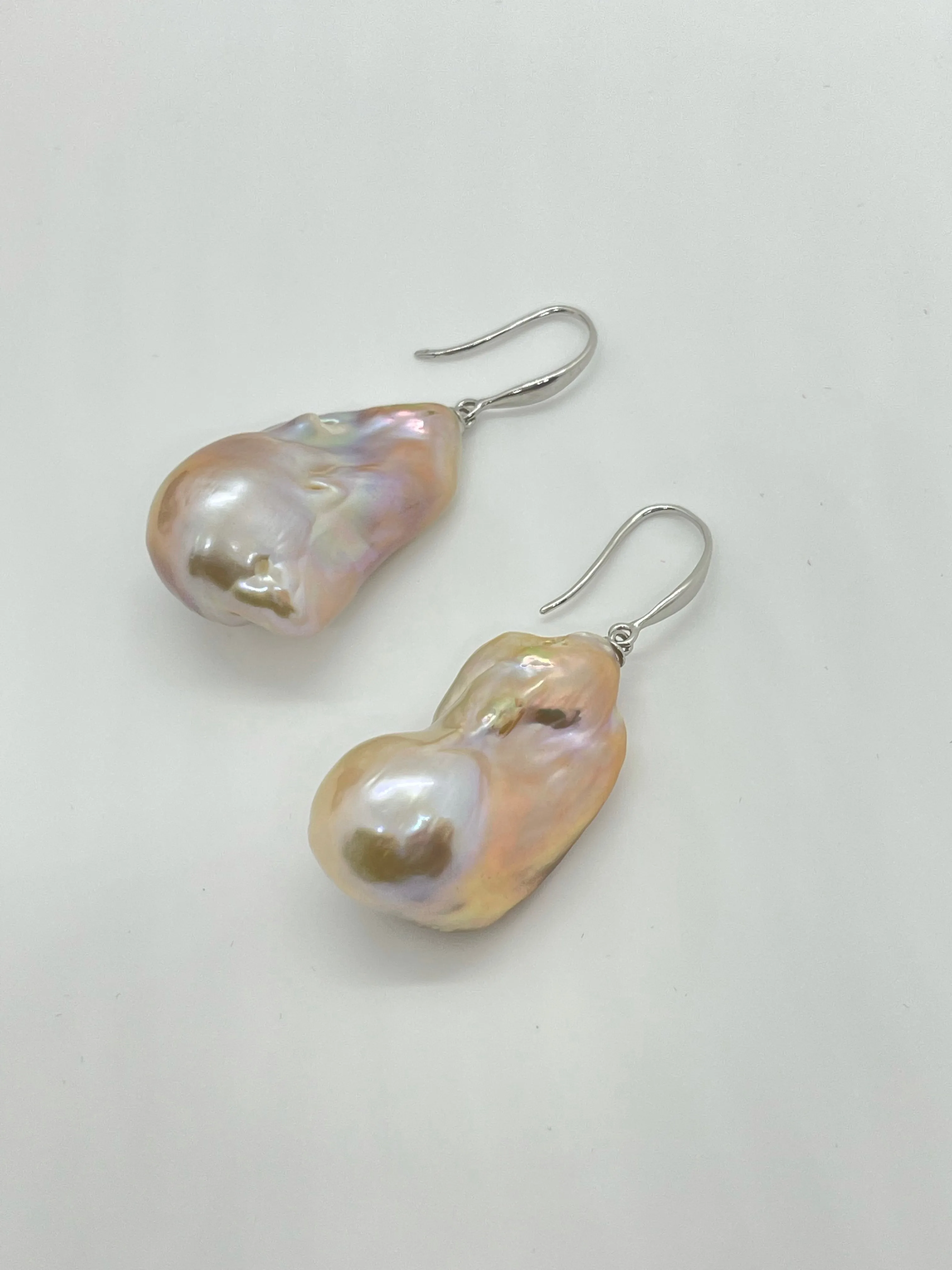 15-20mm AA  Baroque Freshwater Pearl Earrings
