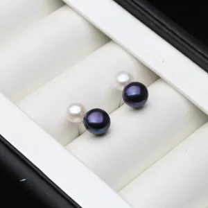 925 Sterling Silver Earrings With Freswater Natural Pearl