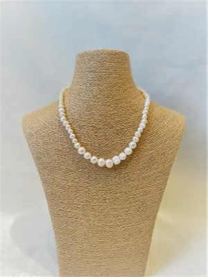 Alice Rose Jewellery - Small-Big Pearl Necklace