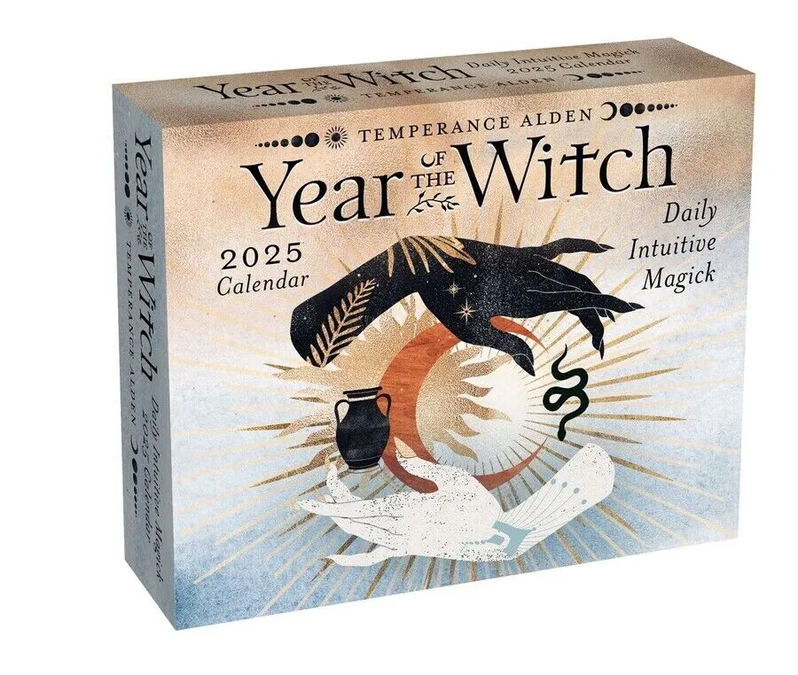 Amber Lotus Year of the Witch 2025 Day-to-Day Calendar
