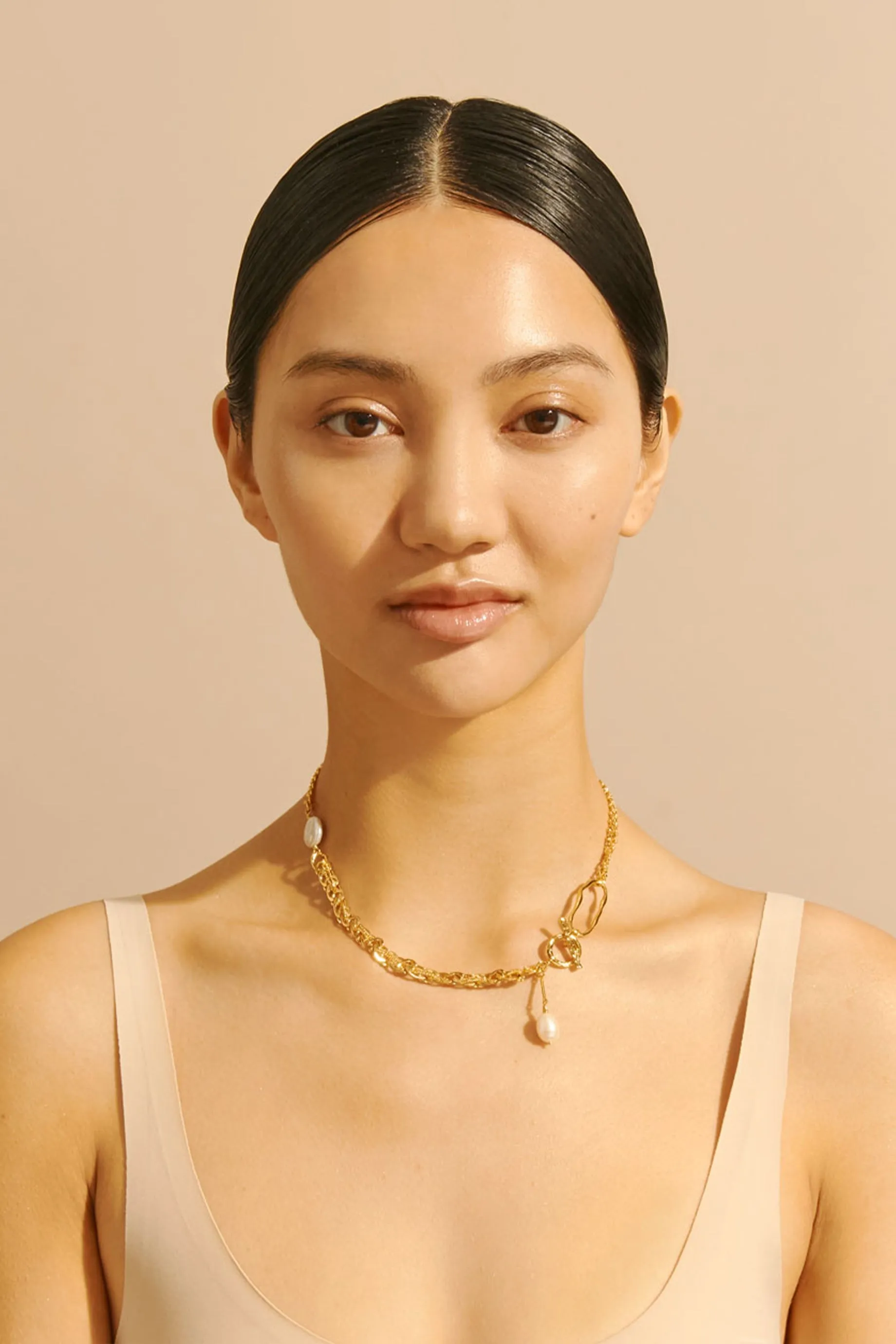 Amber Sceats Shiff Necklace - Gold