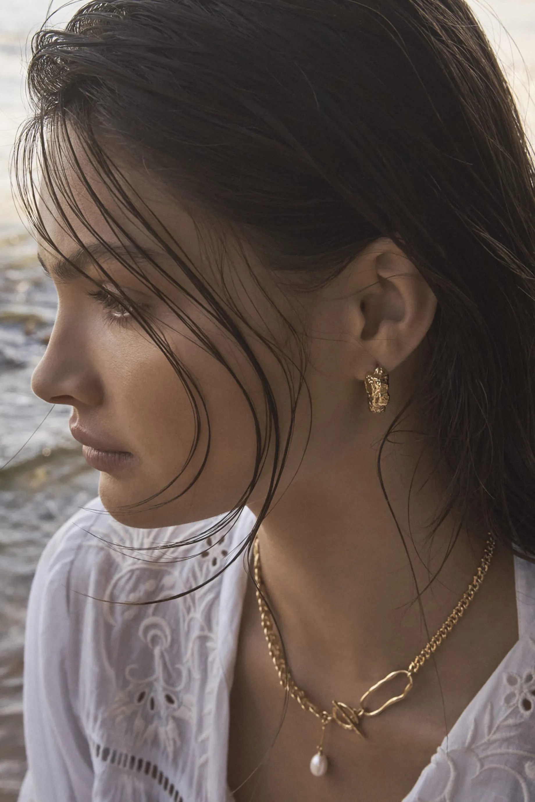 Amber Sceats Shiff Necklace - Gold