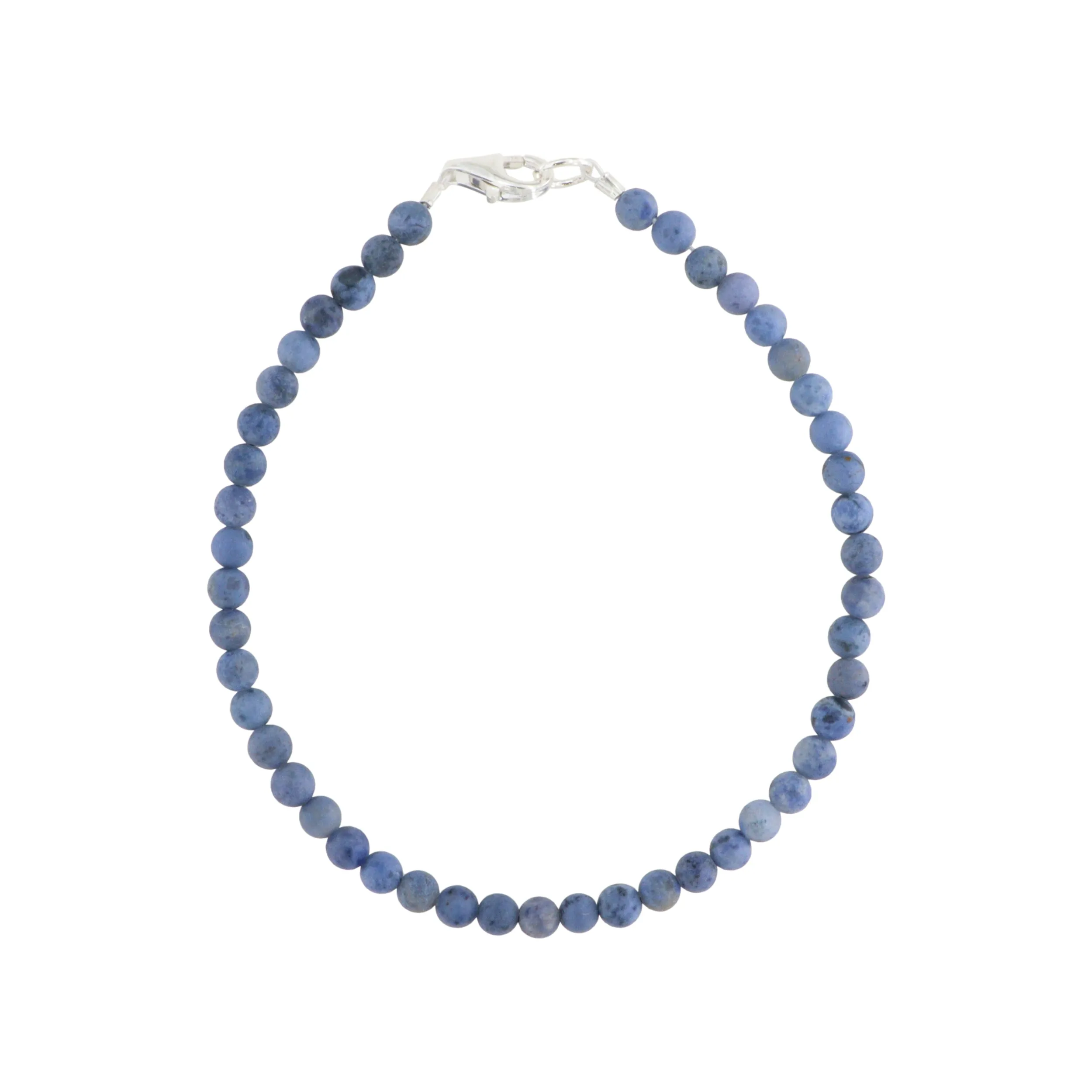 Armbånd, Lapis Lazuli, mat, 16 - 20 cm