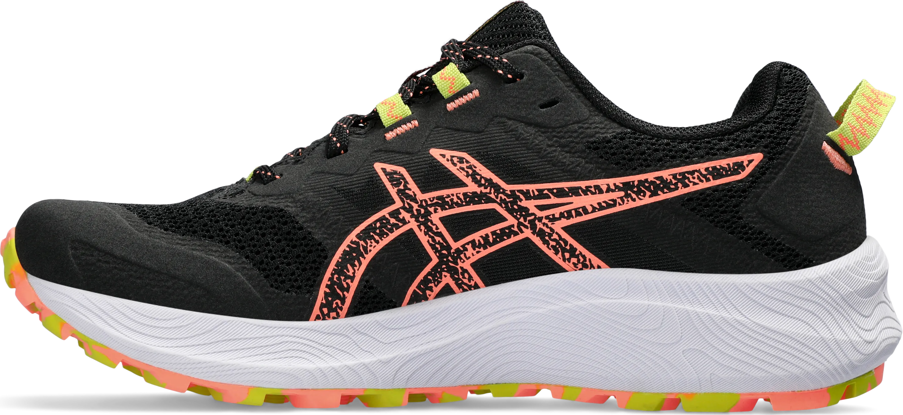 Asics Women&#x27;s Trabuco Terra 2 Black/Sun Coral | Buy Asics Women&#x27;s Trabuco Terra 2 Black/Sun Coral here | Outnorth