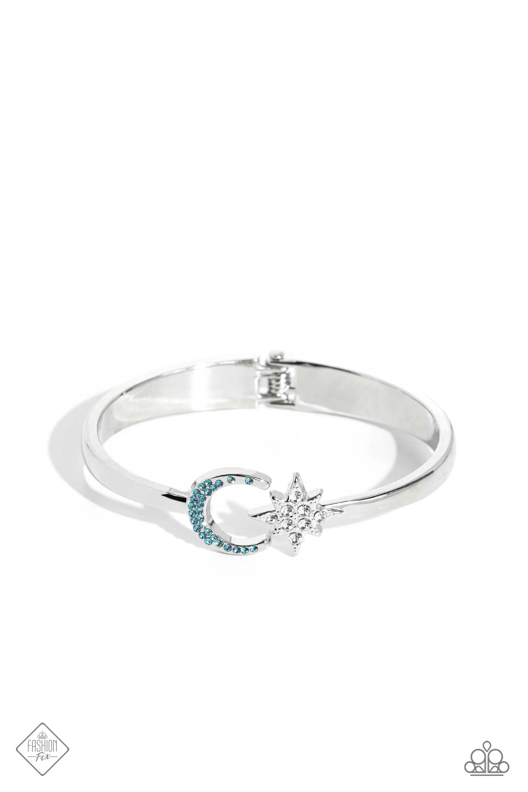 Astral Arrangement - Blue Bracelet - Paparazzi Accessories
