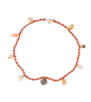 Beaded Charm Bracelet by See Real Flowers