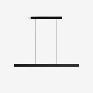 Black Linear Pendant Lamp