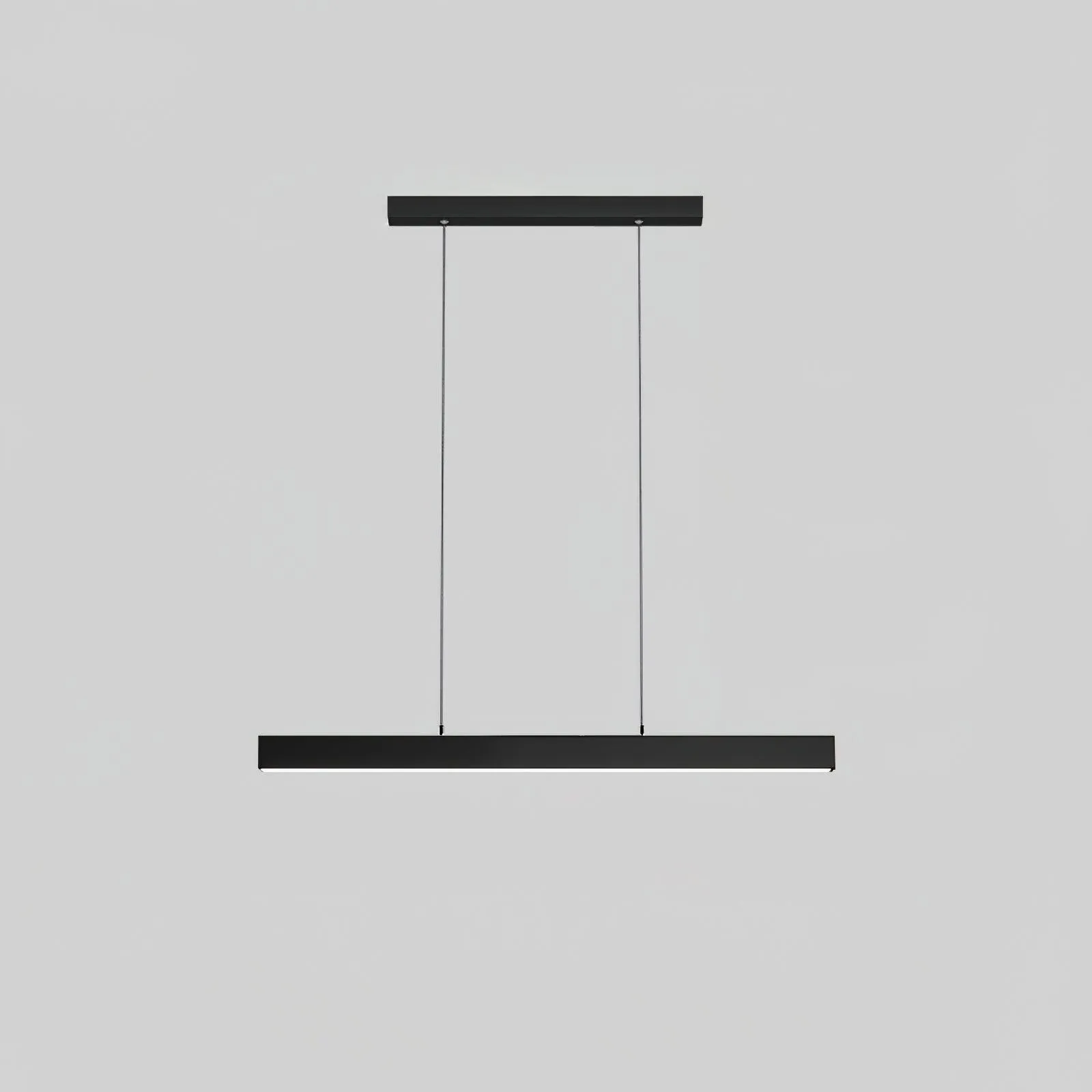 Black Linear Pendant Lamp