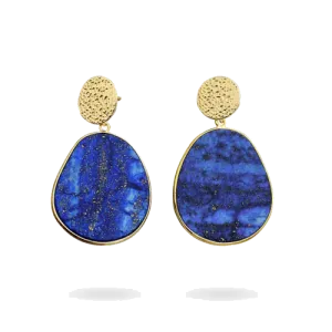 Boucles d'oreilles en Lapis Lazuli