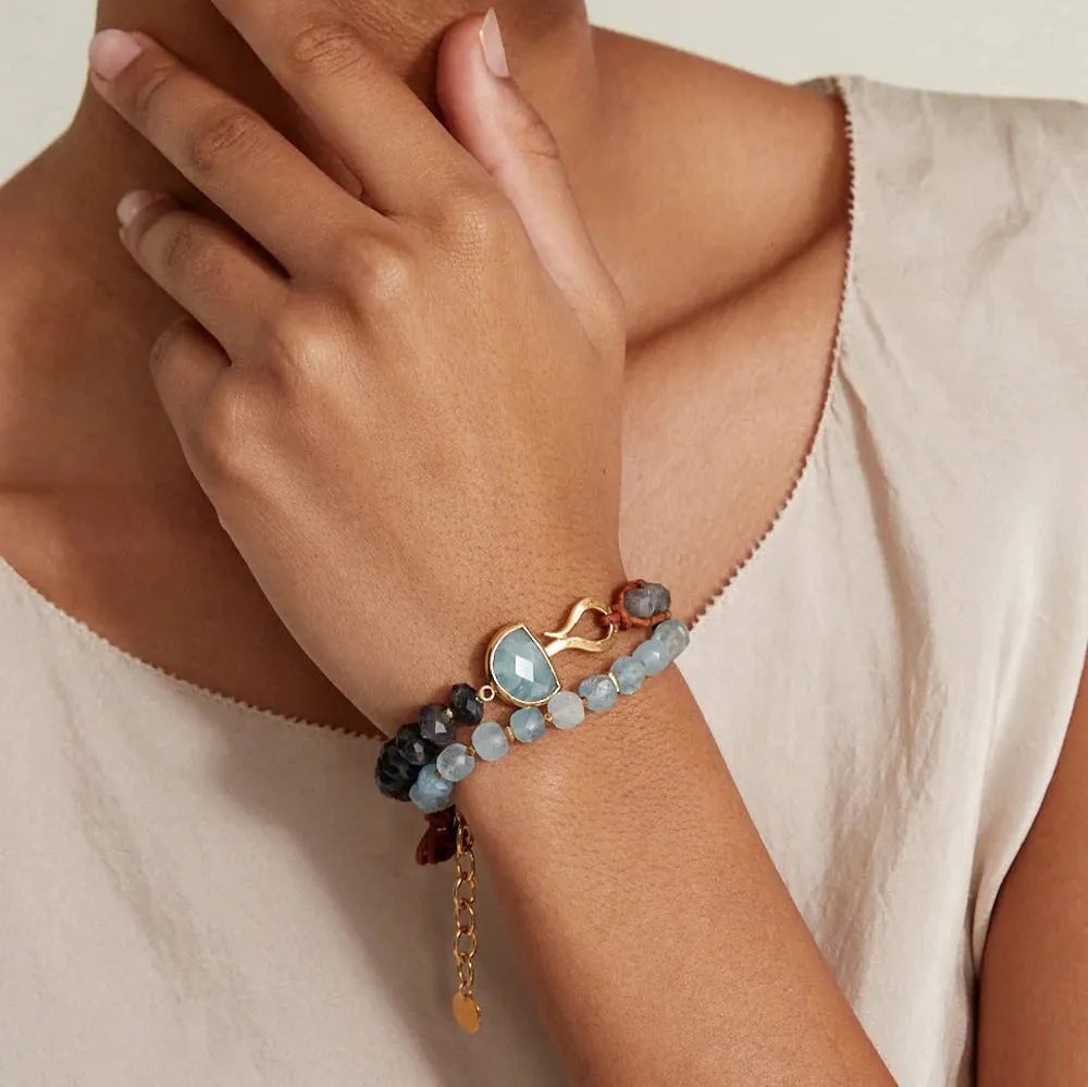 Chan Luu Joya Bracelet Aquamarine