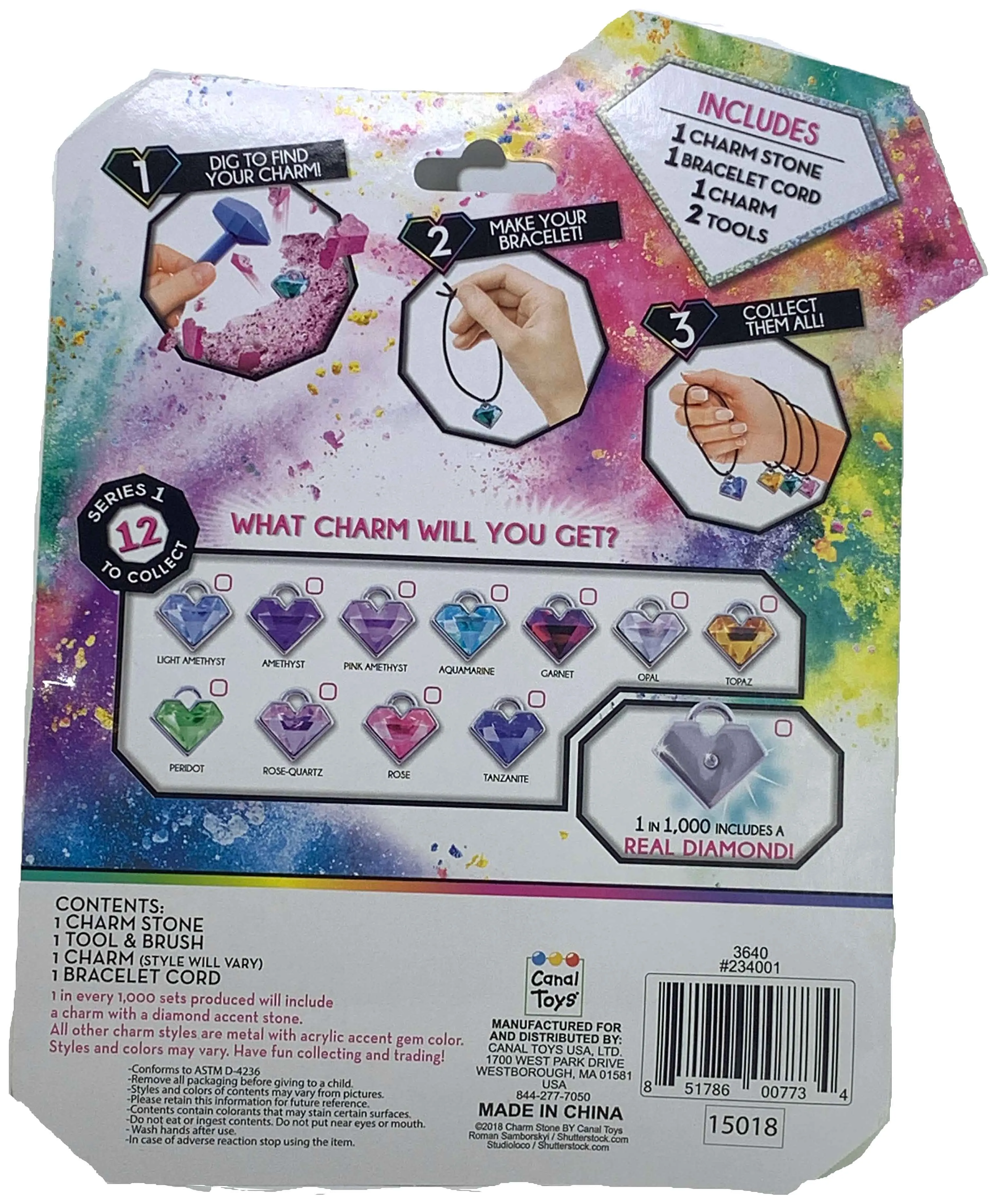 Charm Stone Bracelet Digging Kit - Complete Bundle of 6 (Series 1)