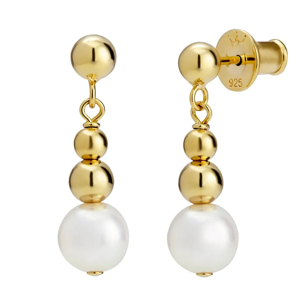 Coast Earrings - Yellow Gold - COAE-YG