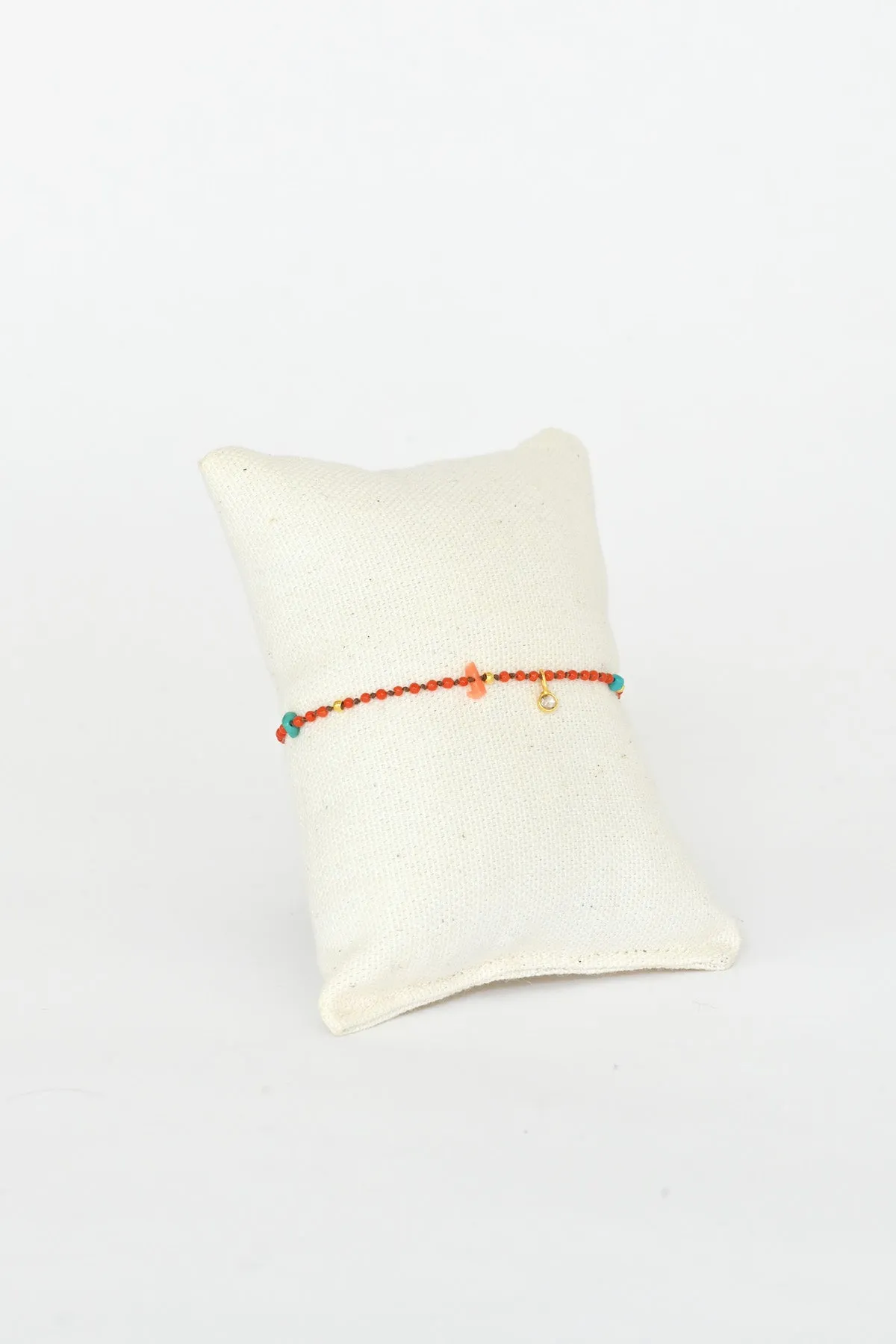 Confetti Bracelet - Coral