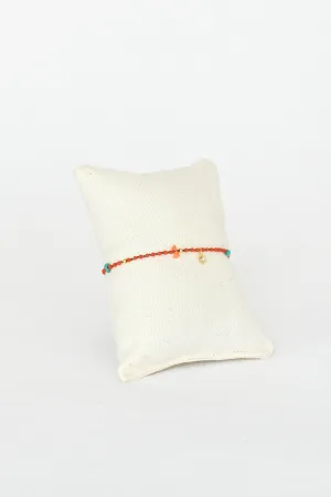 Confetti Bracelet - Coral