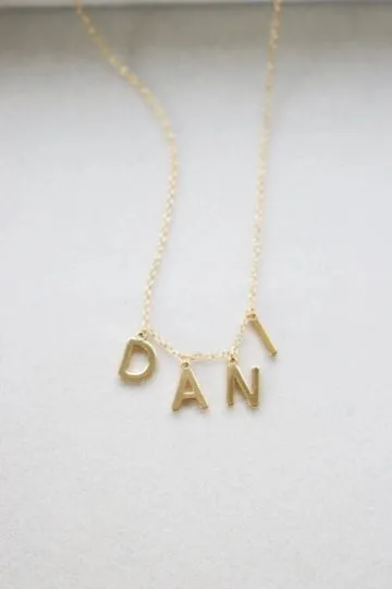 Dainty Name Necklace
