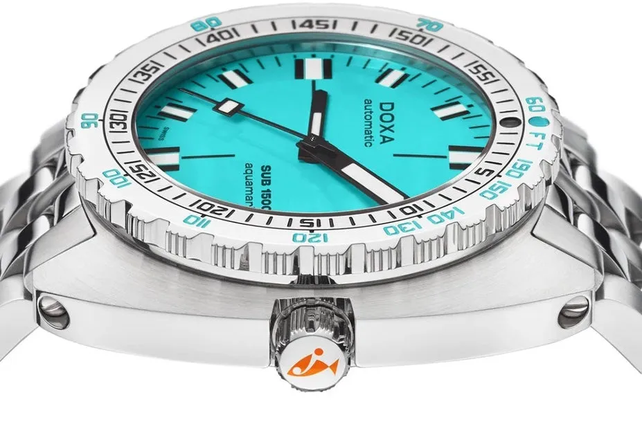 DOX Watch SUB 15T Aquamarine Bracelet