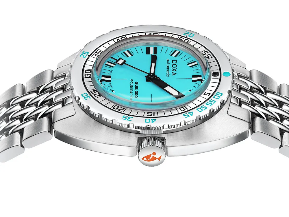 DOX Watch SUB 3 COSC Aquamarine Bracelet