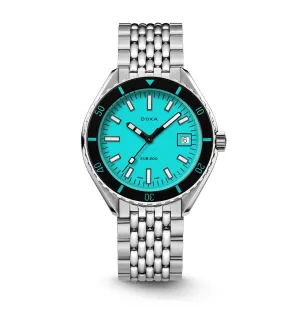 DOXA Sub 200 Aquamarine Stainless Steel - 799.10.241.10
