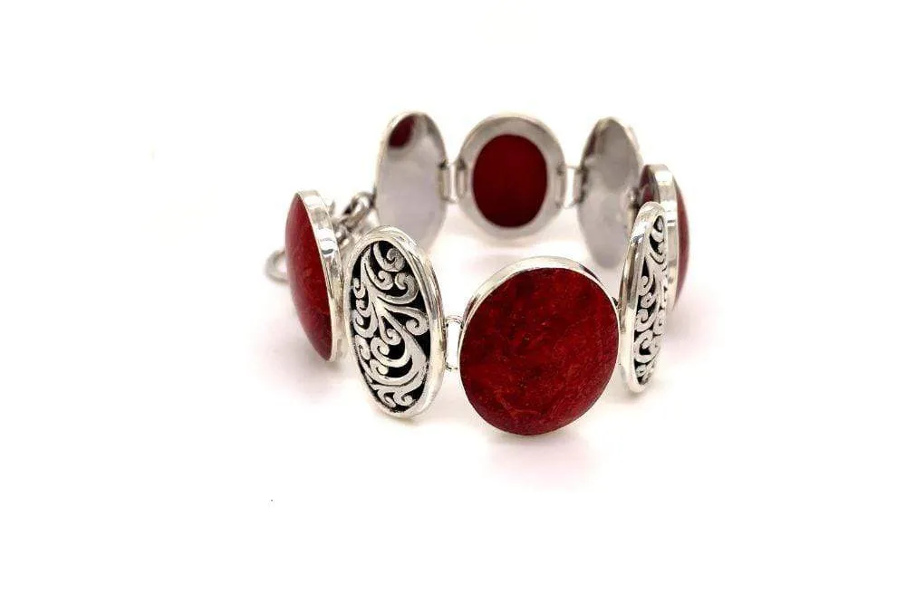 Expression Bracelet- Coral