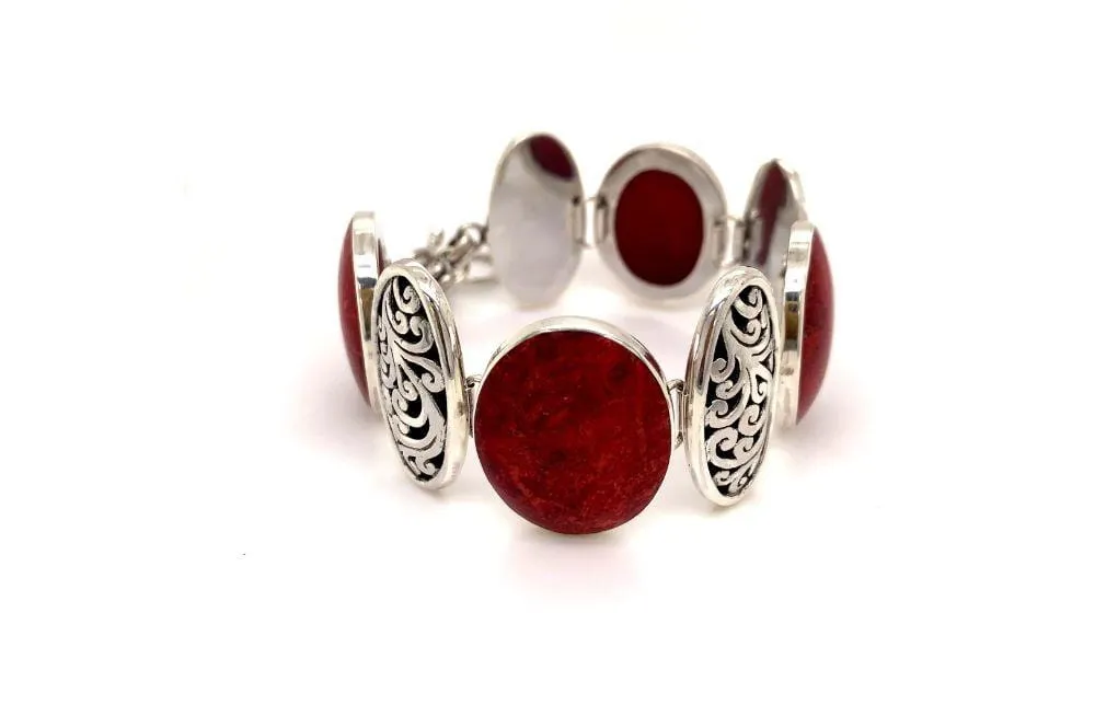 Expression Bracelet- Coral