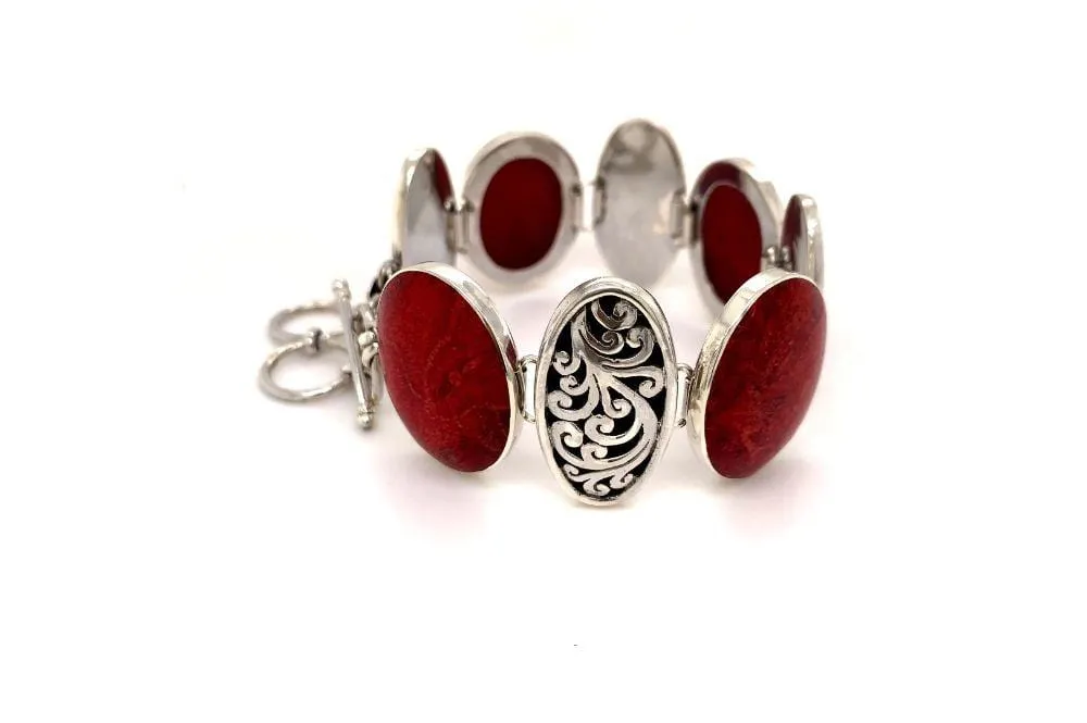 Expression Bracelet- Coral