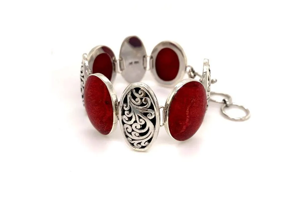Expression Bracelet- Coral