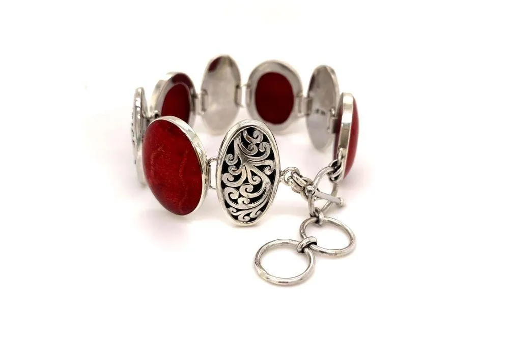 Expression Bracelet- Coral