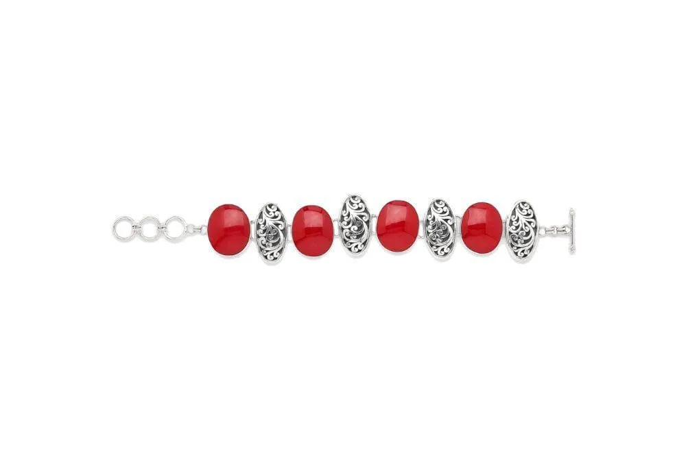 Expression Bracelet- Coral