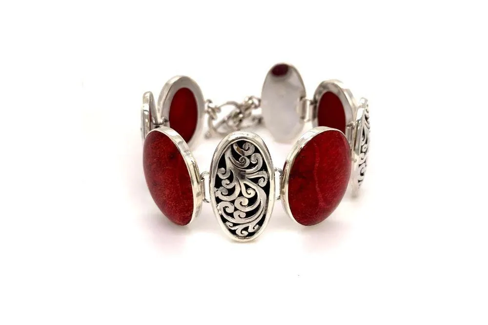 Expression Bracelet- Coral