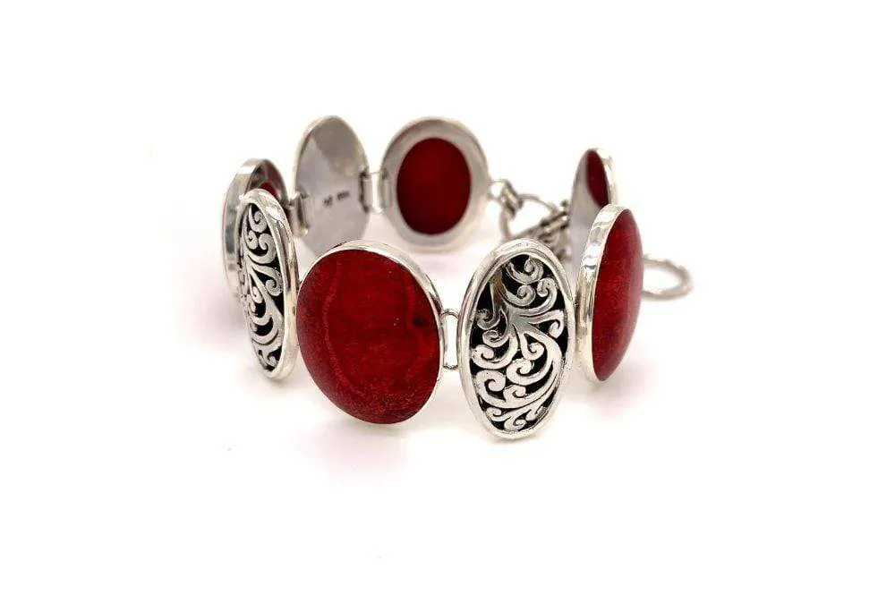 Expression Bracelet- Coral