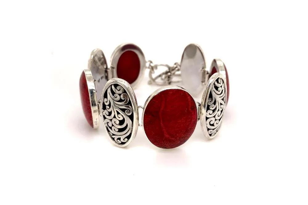 Expression Bracelet- Coral