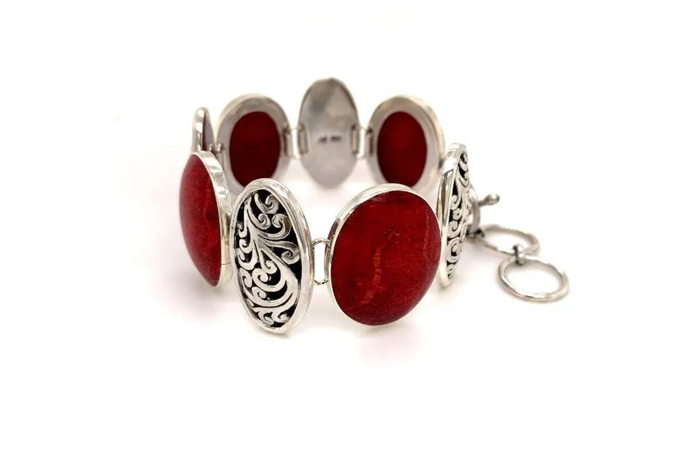 Expression Bracelet- Coral