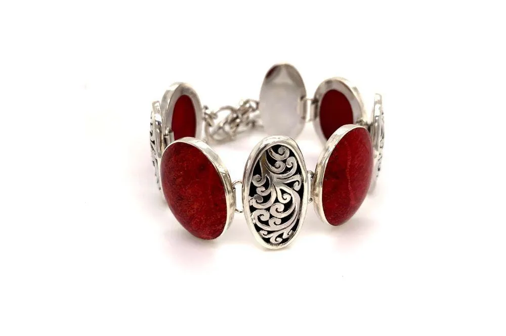 Expression Bracelet- Coral