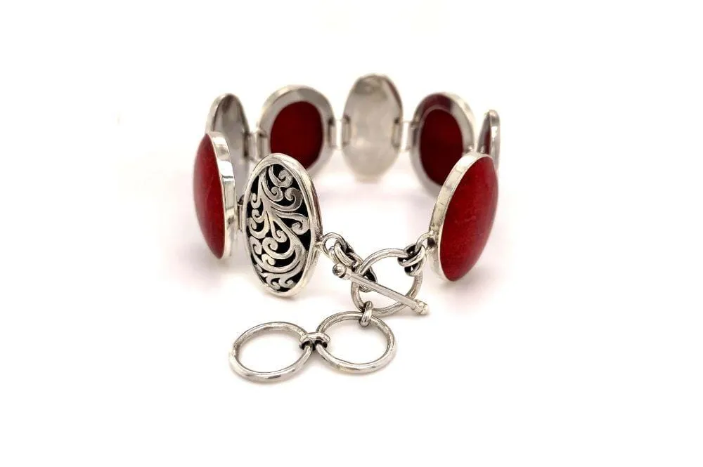 Expression Bracelet- Coral