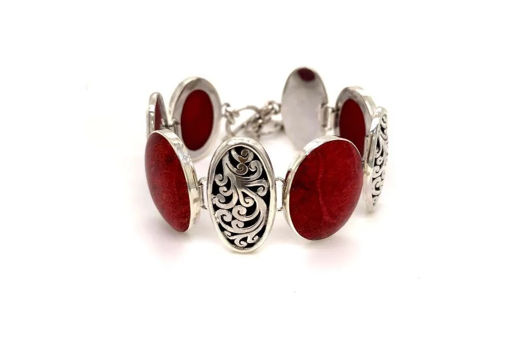 Expression Bracelet- Coral