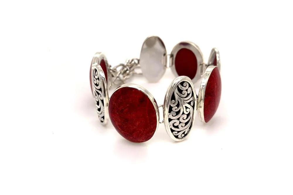 Expression Bracelet- Coral