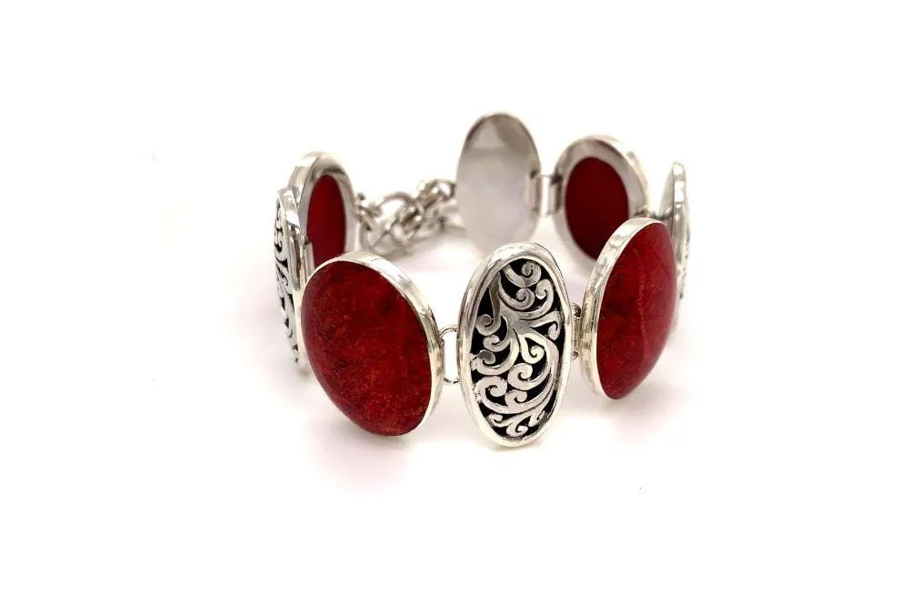 Expression Bracelet- Coral