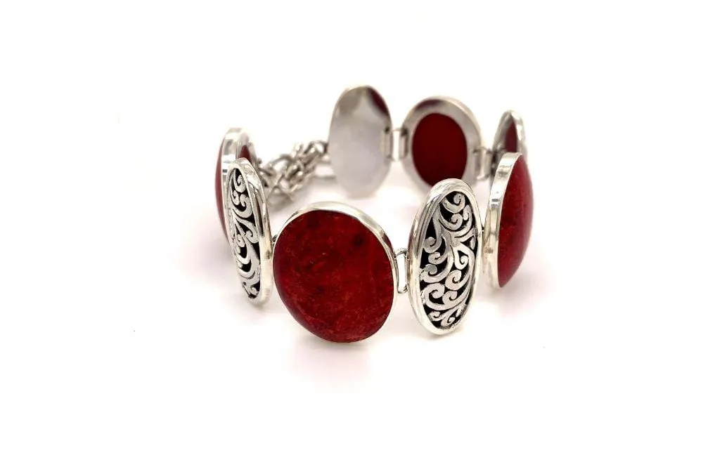 Expression Bracelet- Coral
