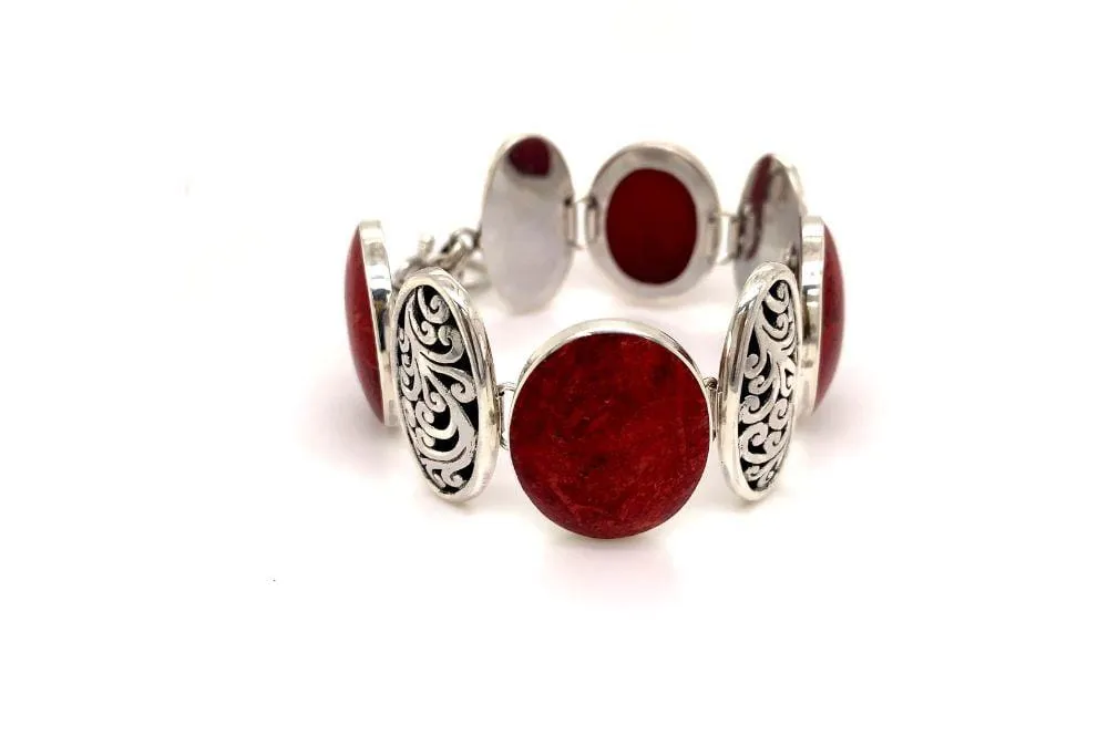 Expression Bracelet- Coral