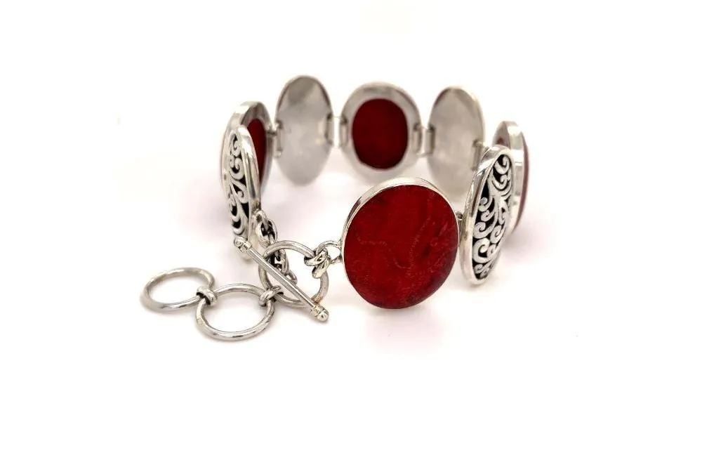 Expression Bracelet- Coral