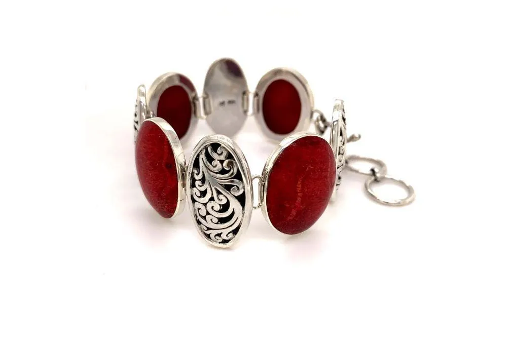 Expression Bracelet- Coral