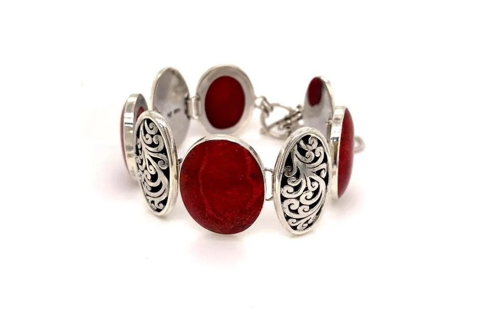 Expression Bracelet- Coral