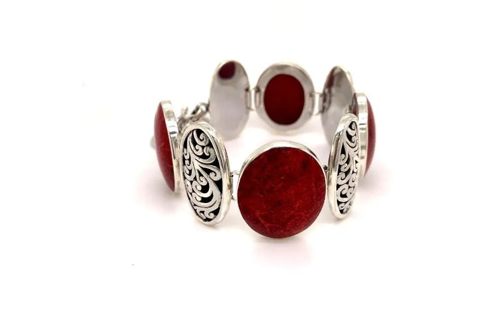 Expression Bracelet- Coral