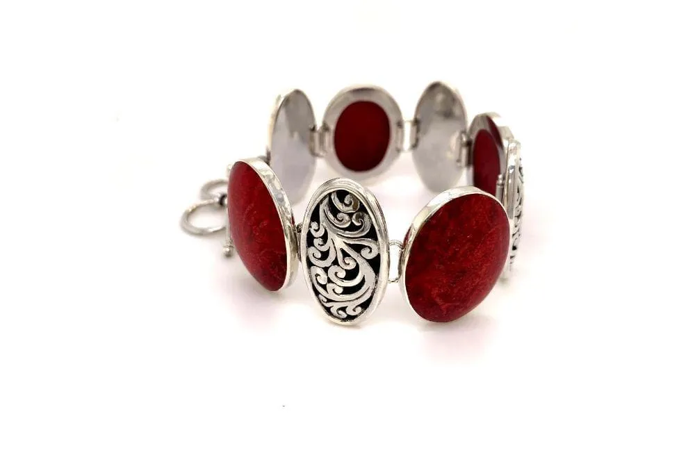 Expression Bracelet- Coral