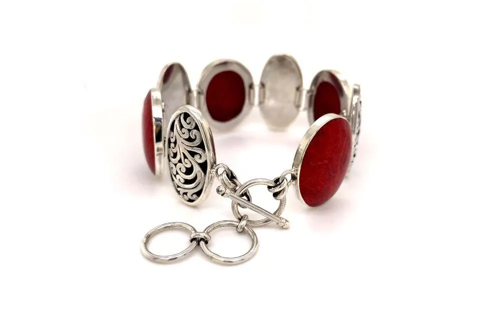 Expression Bracelet- Coral