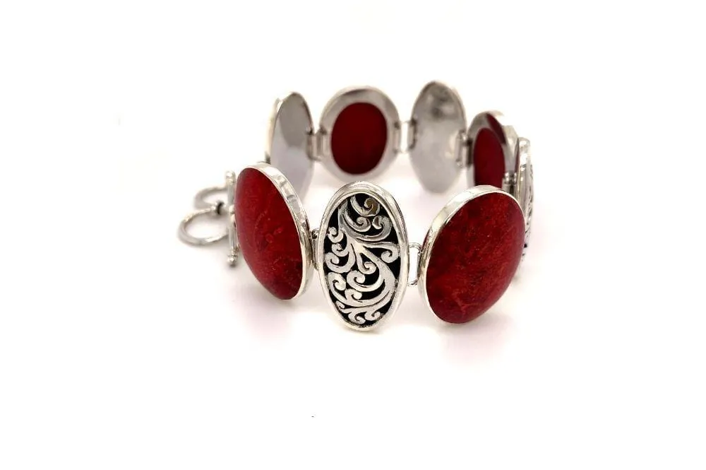 Expression Bracelet- Coral