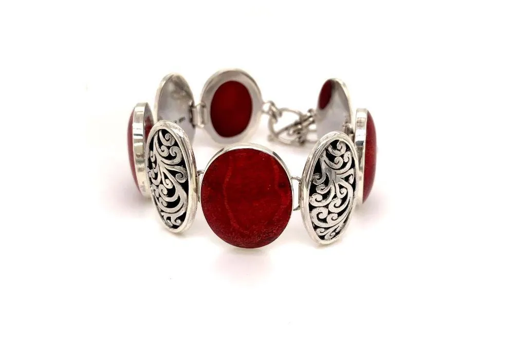 Expression Bracelet- Coral