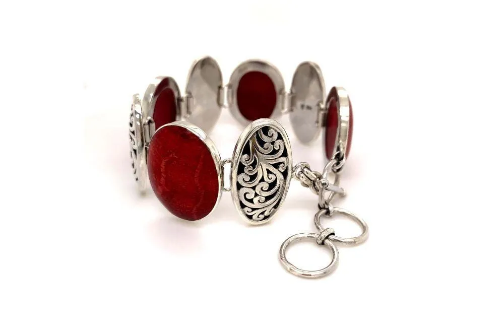 Expression Bracelet- Coral