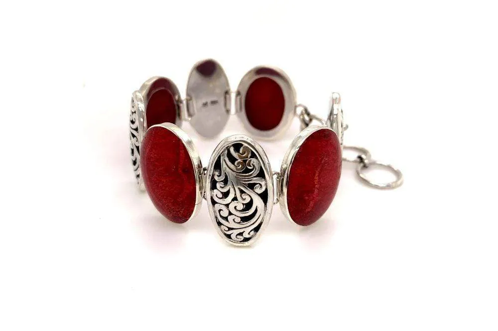 Expression Bracelet- Coral