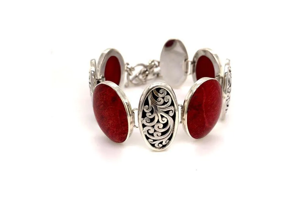 Expression Bracelet- Coral